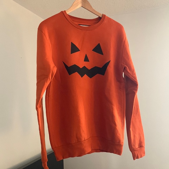 Zara Other - Zara Halloween pumpkin sweater large